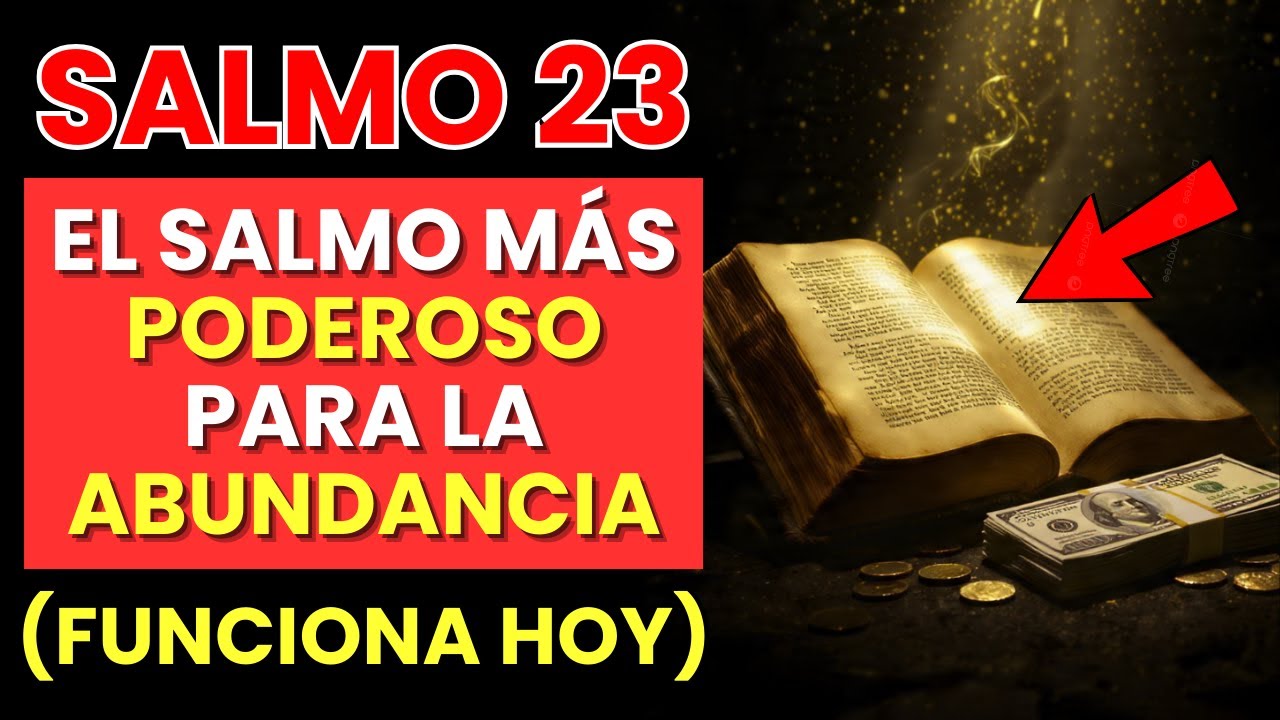 🔴REPITE EL SALMO 23 ASÍ Y MIRA COMO EL DINERO LLEGA A TU VIDA SIN PARAR