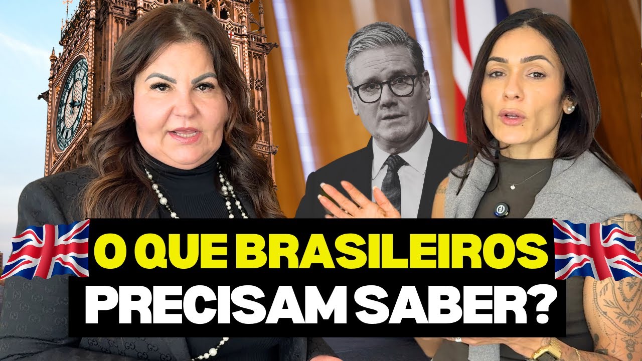 Regras de IMIGRAÇÃO no REINO UNIDO em 2025 mudaram! Entrevista com ESPECIALISTA