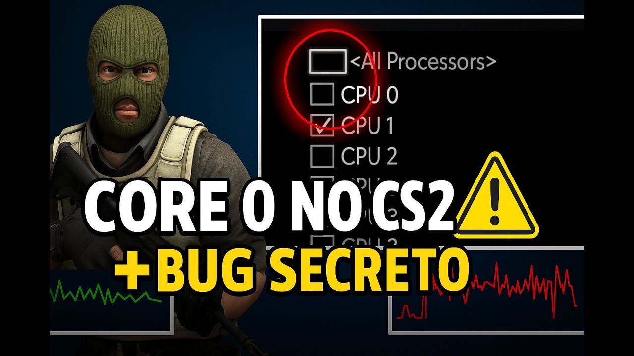 Core 0 trava o CS2? Fiz o teste completo de desempenho e latência!