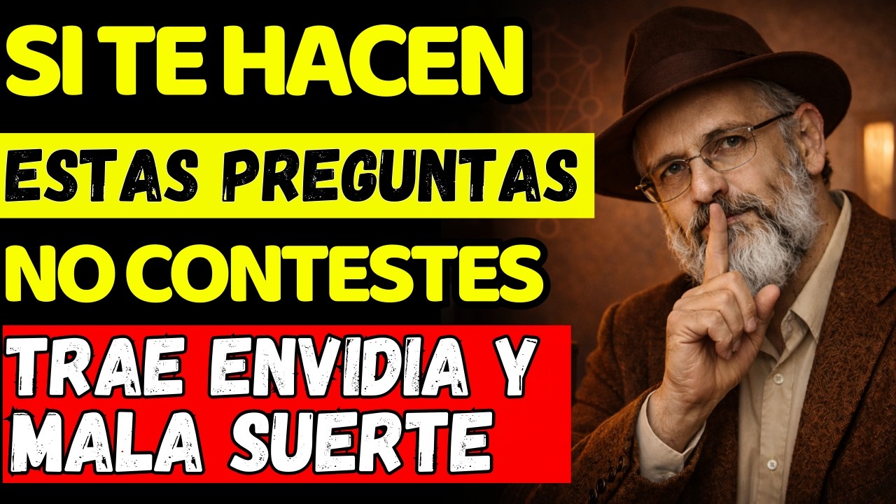 SI YA TE HAN HECHO ESTAS 5 PREGUNTAS… ¡OJO! RESPONDERLAS TE TRAE MALA SUERTE | Cábala Judía