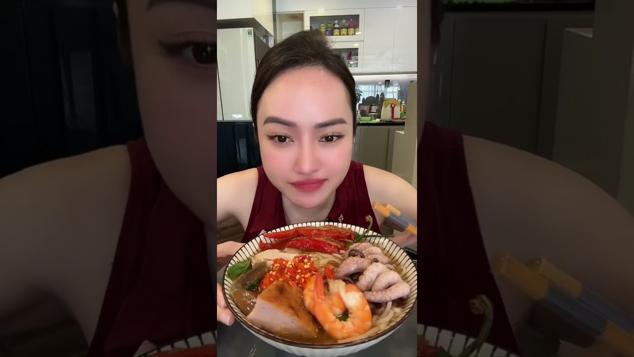 Mời mọi người Mukbang Bún Mắm Hải Sản, Bún Mắm Miền Tây với em nghen