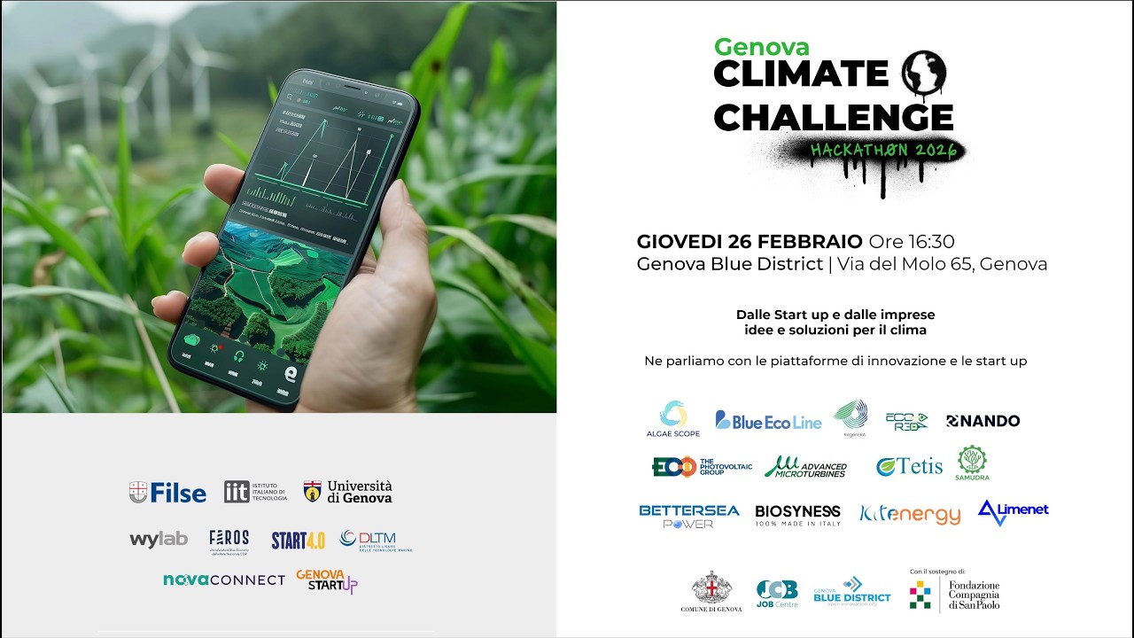 Dalle Start-up e dalle imprese idee e soluzioni per il clima
