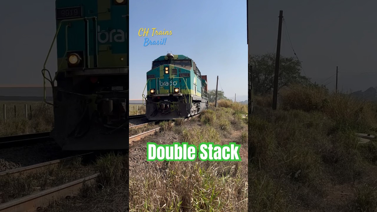 Trem da Brado - Double Stack! #brasil