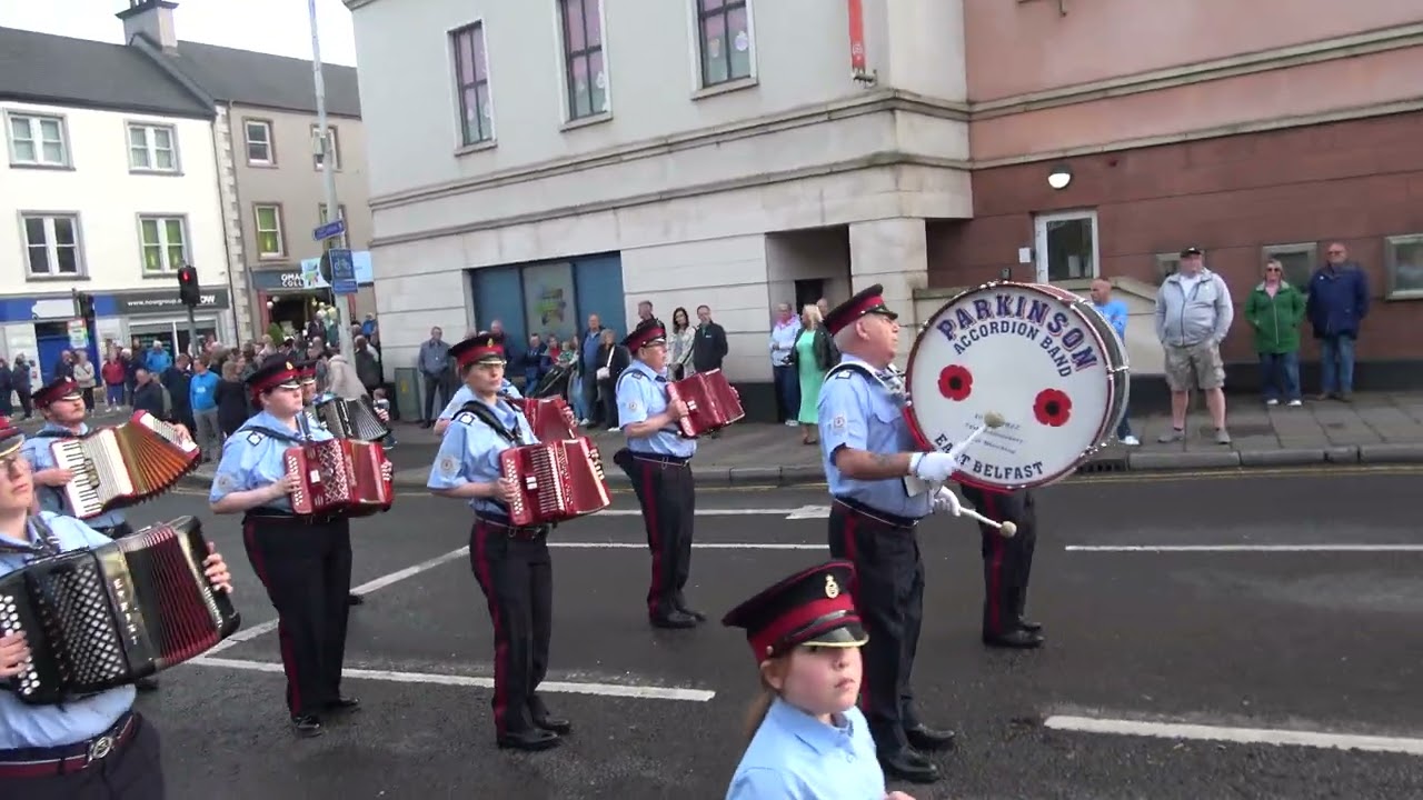 Parkinson Accordion Band @ Omagh Protestant Boys FB Parade 2024 - (4K)