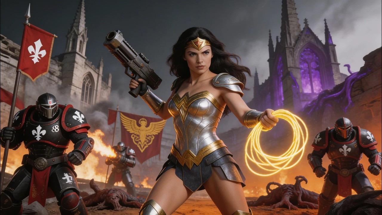 Wonder Woman bei den Sisters of Battle - Kriegerin zwischen zwei Glauben | Warhammer 40K