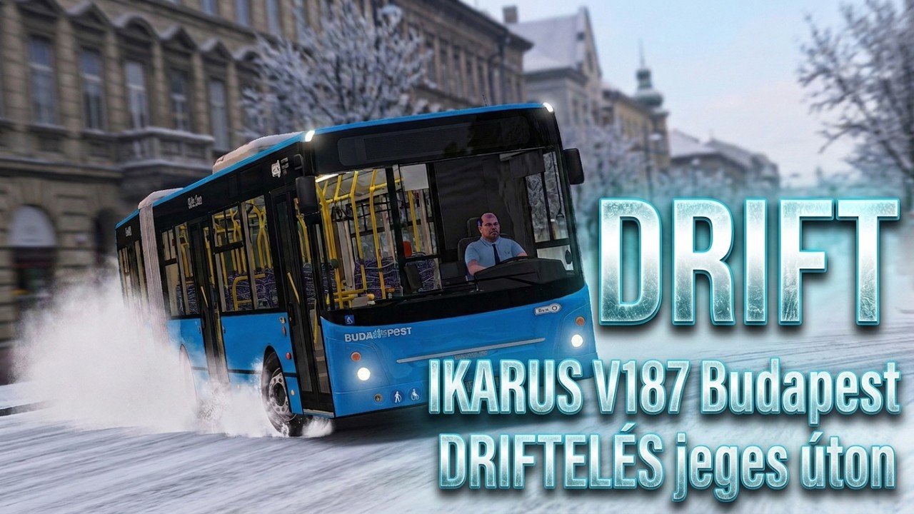 𝙊𝙈𝙎𝙄 2 🇭🇺❄️｜𝗜𝗞𝗔𝗥𝗨𝗦 𝚅𝟷𝟾𝟽 Budapesten [MDD-721]｜Driftelés, csúszkálás jeges úton｜PADLÓGÁZ/KICKDOWN