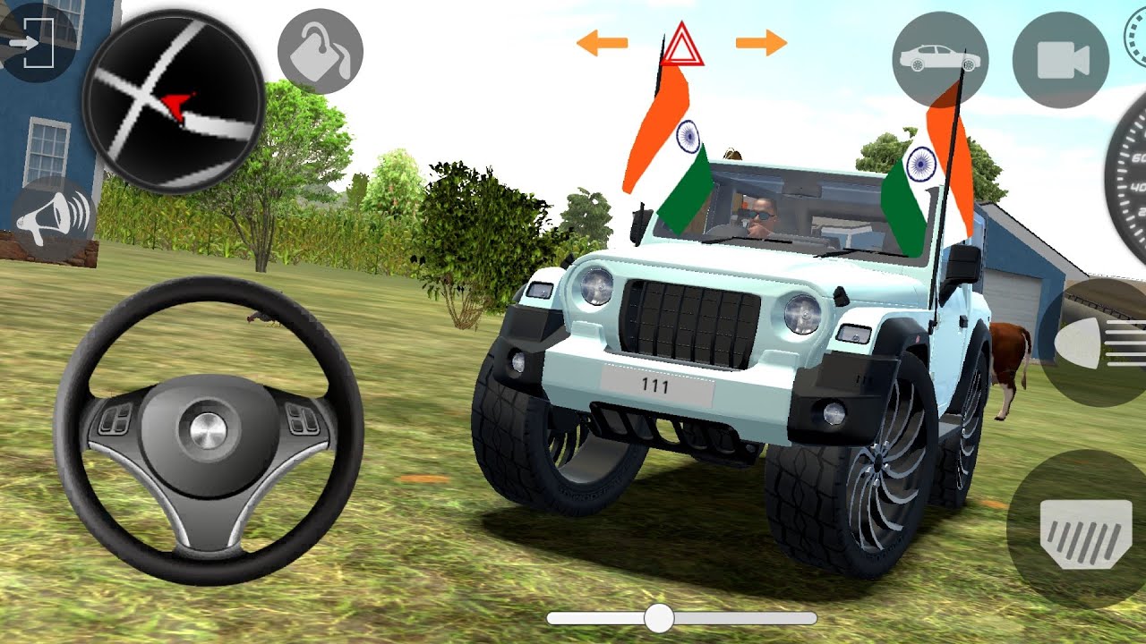 Modified Mahindra Thar Game 😈 Games Indian Car Game(Gadi Wala Games)Car Game Android Game -#2026 