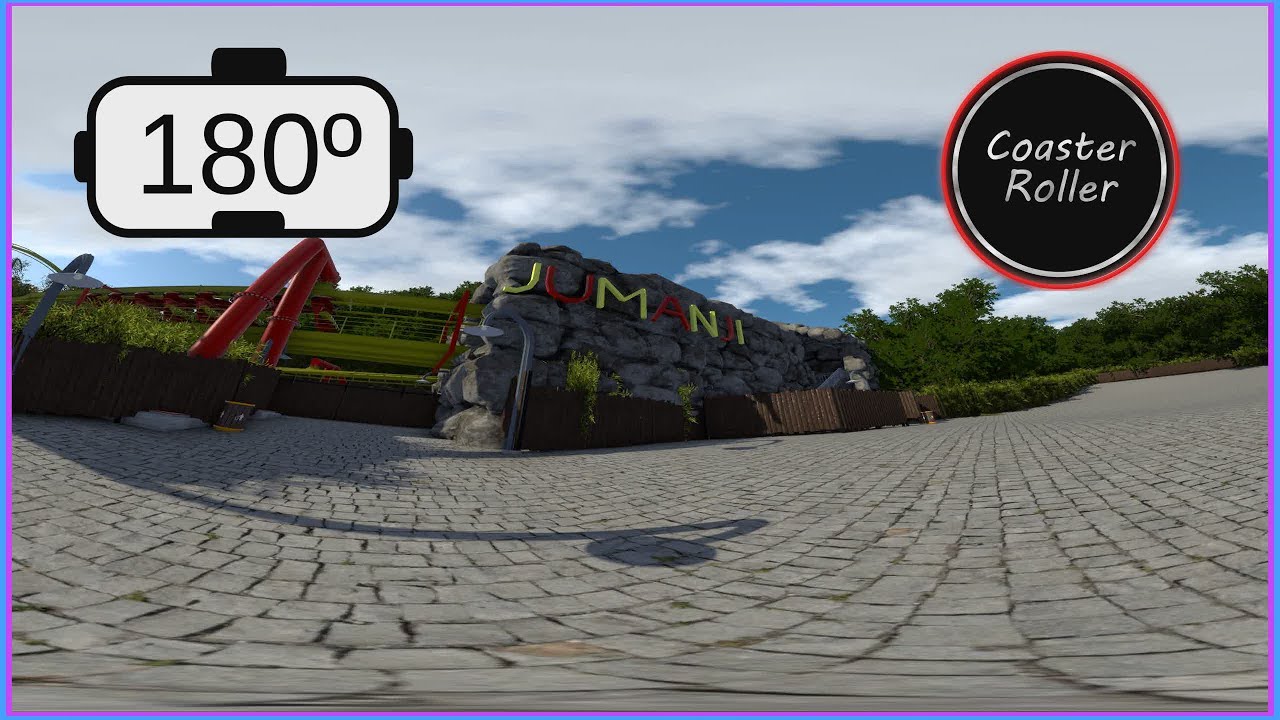8K 180 VR Jumanji Roller Coaster by Mijavanbooma