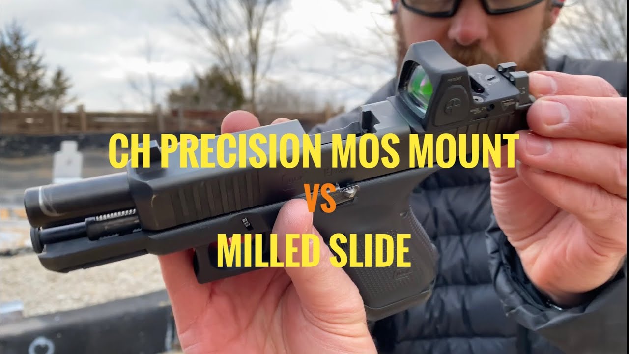CH Precision MOS Plate vs Milled Slide for Glock