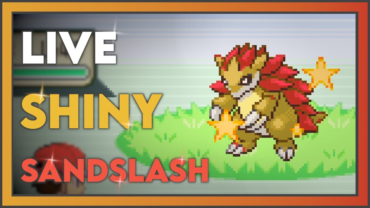 [LIVE] Shiny Sandslash after 5944 REs in LeafGreen (DTQ #6)