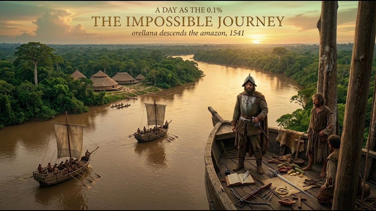 The Impossible Journey - Orellana and the First Descent of the Amazon | 1541 (AI Reconstruction)