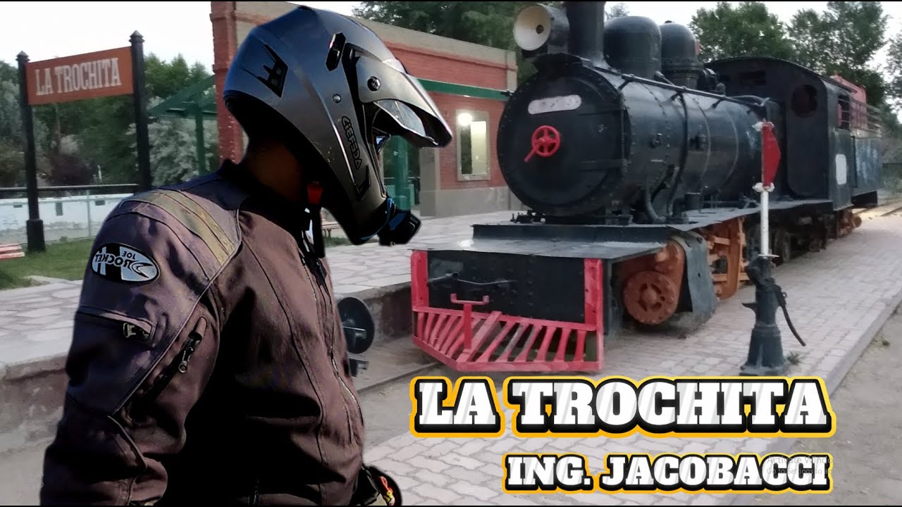 LA TROCHITA - ING JACOBACCI /ET#1 CAP#3/ TREN PATAGONICO #patagonia #motorcycle #motovlog