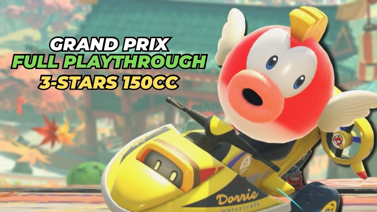 Mario Kart World Grand Prix FULL GAME - Cheep Cheep [Switch 2 | 4K 60FPS | 3-Stars]