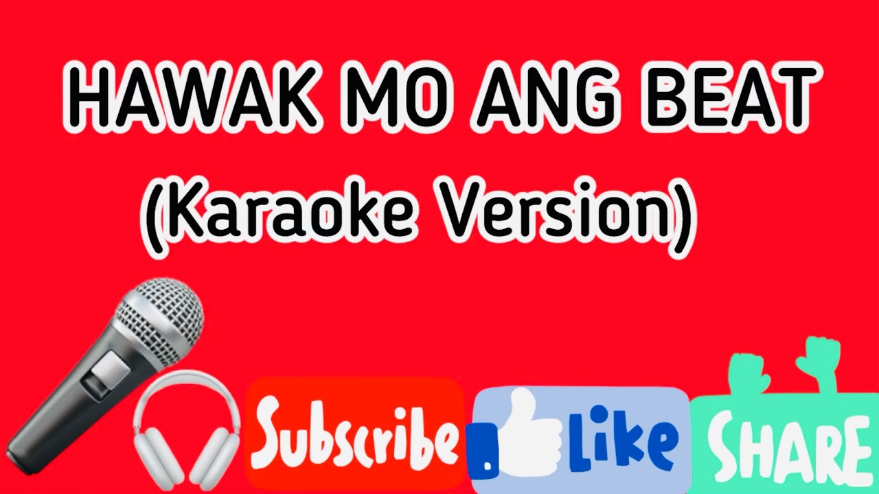 HAWAK MO ANG BEAT (Karaoke Version) #evannavlog 