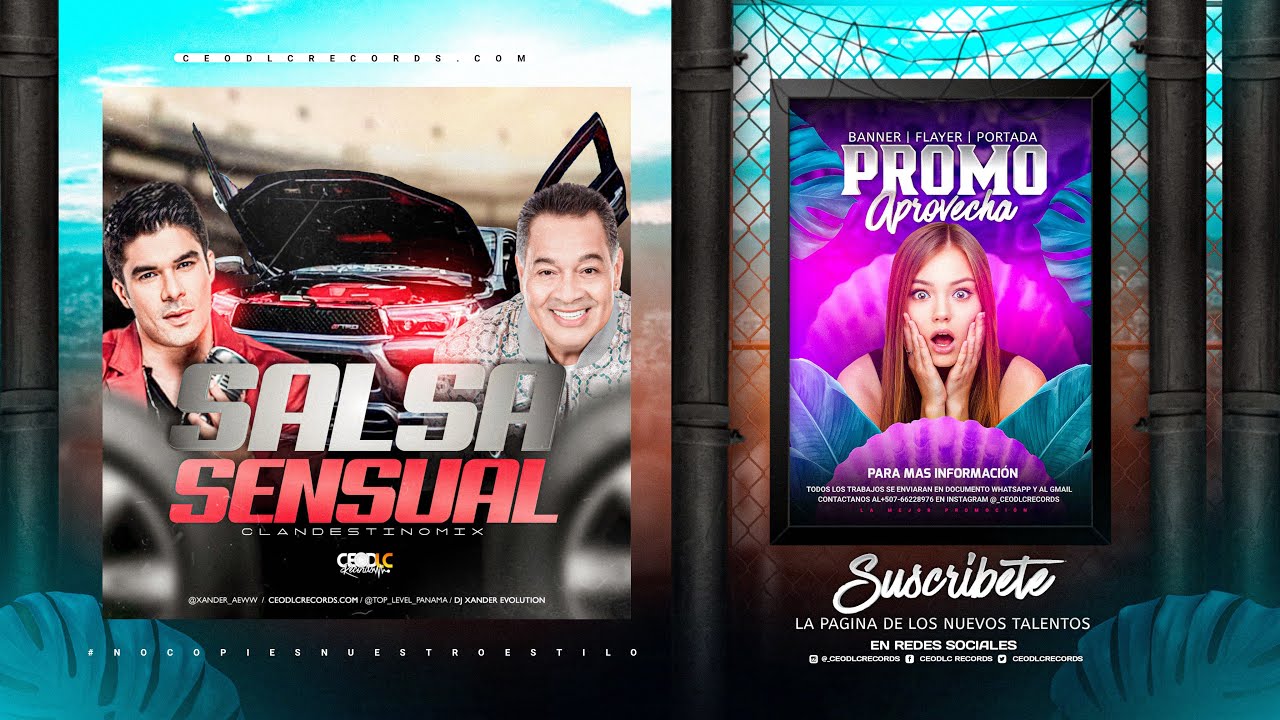 Dj Xander Evolution Salsa Sensual Mixtape CEODLCRECORDS.COM #salsa #mixes2023 #plenapanama #pty507
