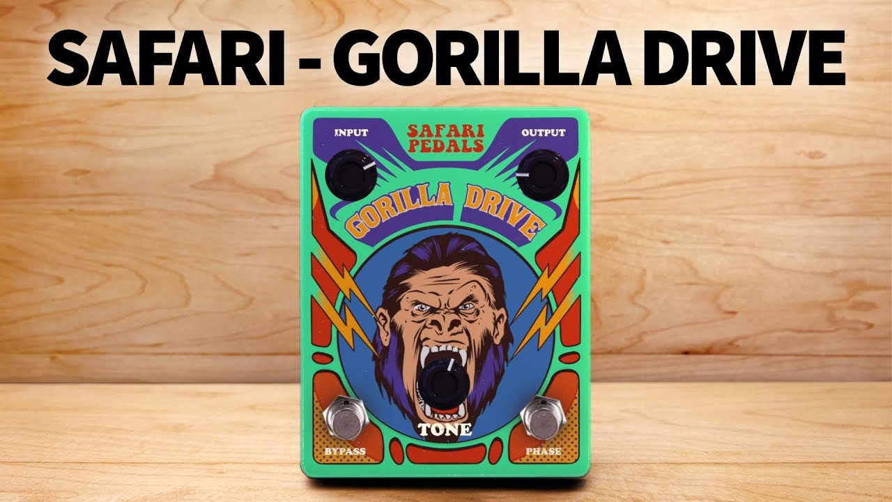 Safari Pedals - Gorilla Drive
