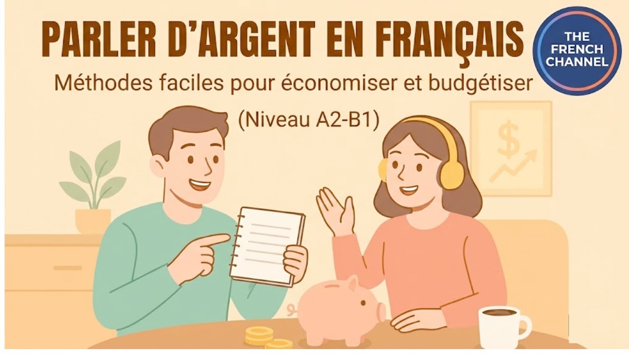 French Podcast for Beginners (A2) | Let's Talk About Money 💰 (Save & Budget)