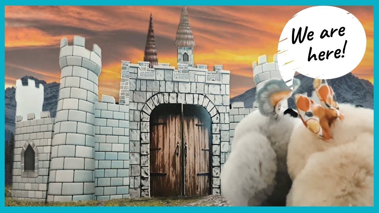 Plush Movie *PART 2* Bunnies and the Flaming Dungeon | Funny Bunnies Cartoon | Soft Toy Video