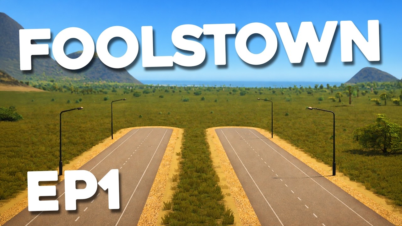 Building a BRAND NEW CITY - Cities Skylines 1 FoolsTown #1