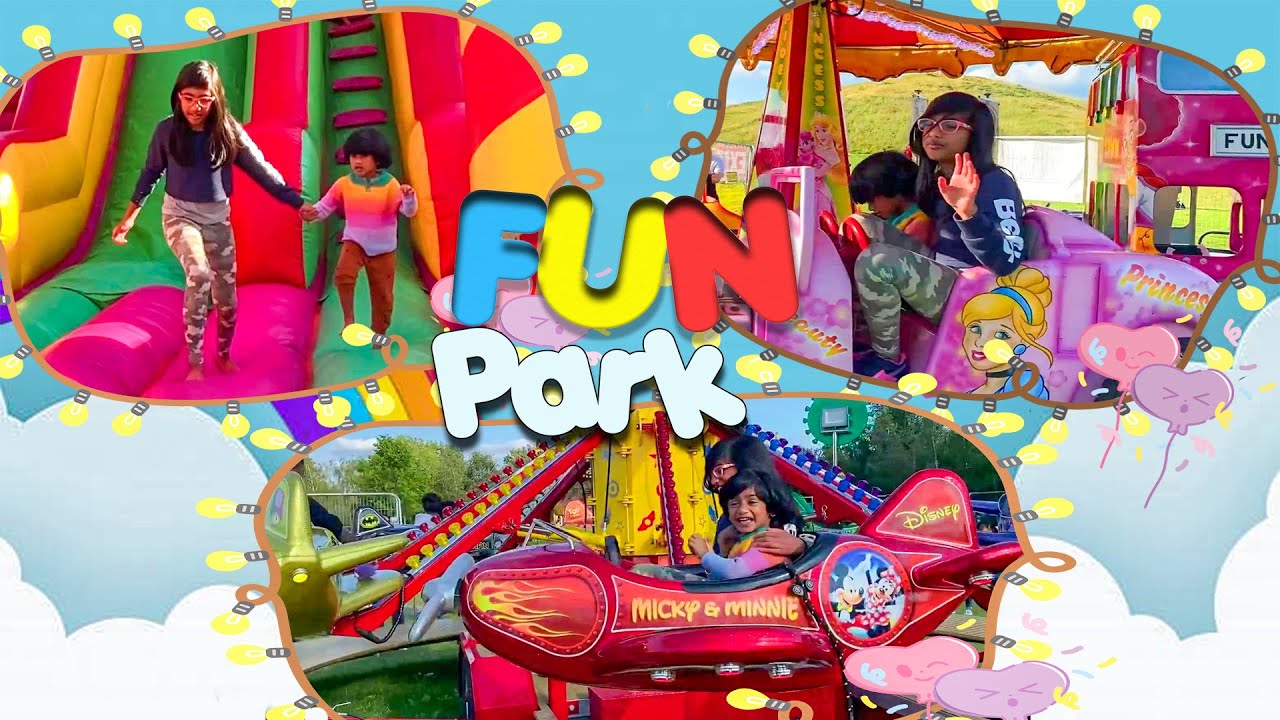 Fun Fair Rides | Carnival in London | Kids outdoor fun fair