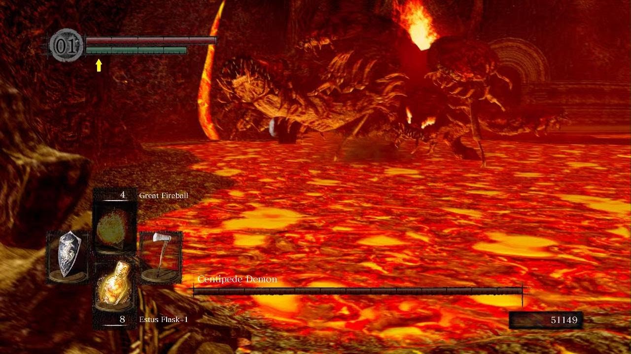 DARK SOULS: REMASTERED - Centipede Demon [SL1 Run/Cheese Strat]
