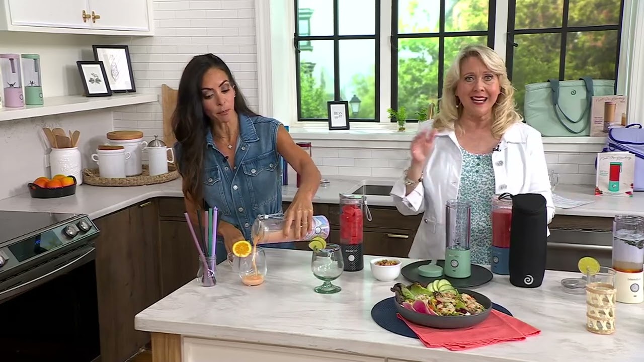 BlendJet 2.0 16-oz Portable Blender with Sleeve and Drinking Lid on QVC