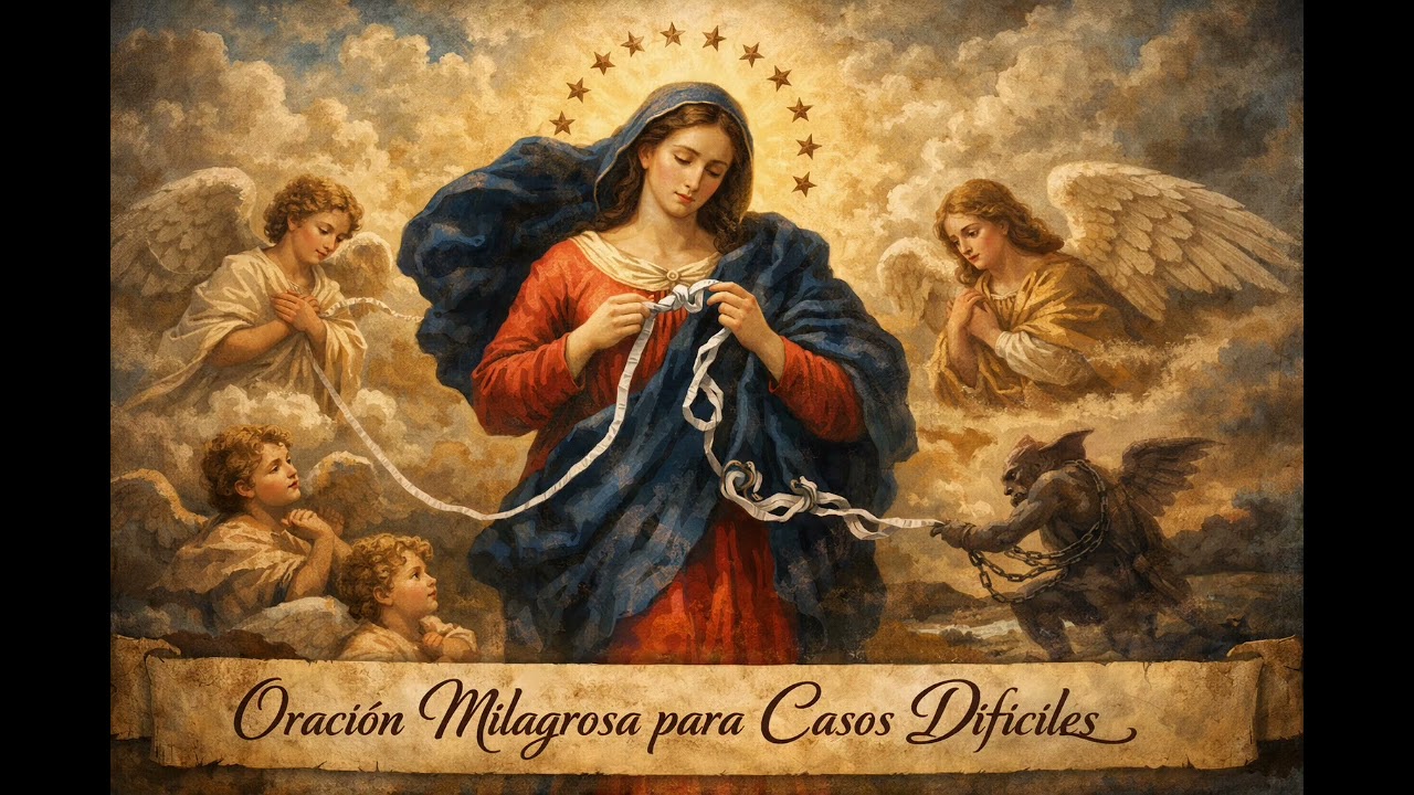 Oración a la virgen desata nudos ✨️✝️