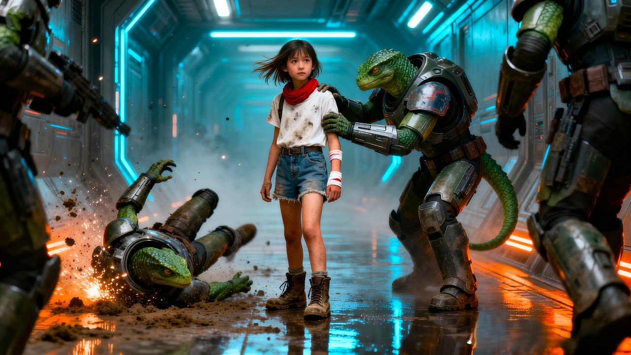 He Snatched a Human Girl by Her Collar, 3 Seconds Later He Hit the Floor | Sci-Fi Story