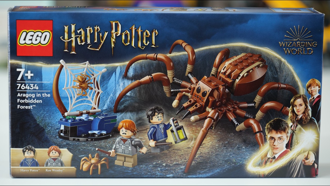 LEGO Harry Potter 76434 Арагог в Запретном лесу — обзор LEGO Speed ​​Build
