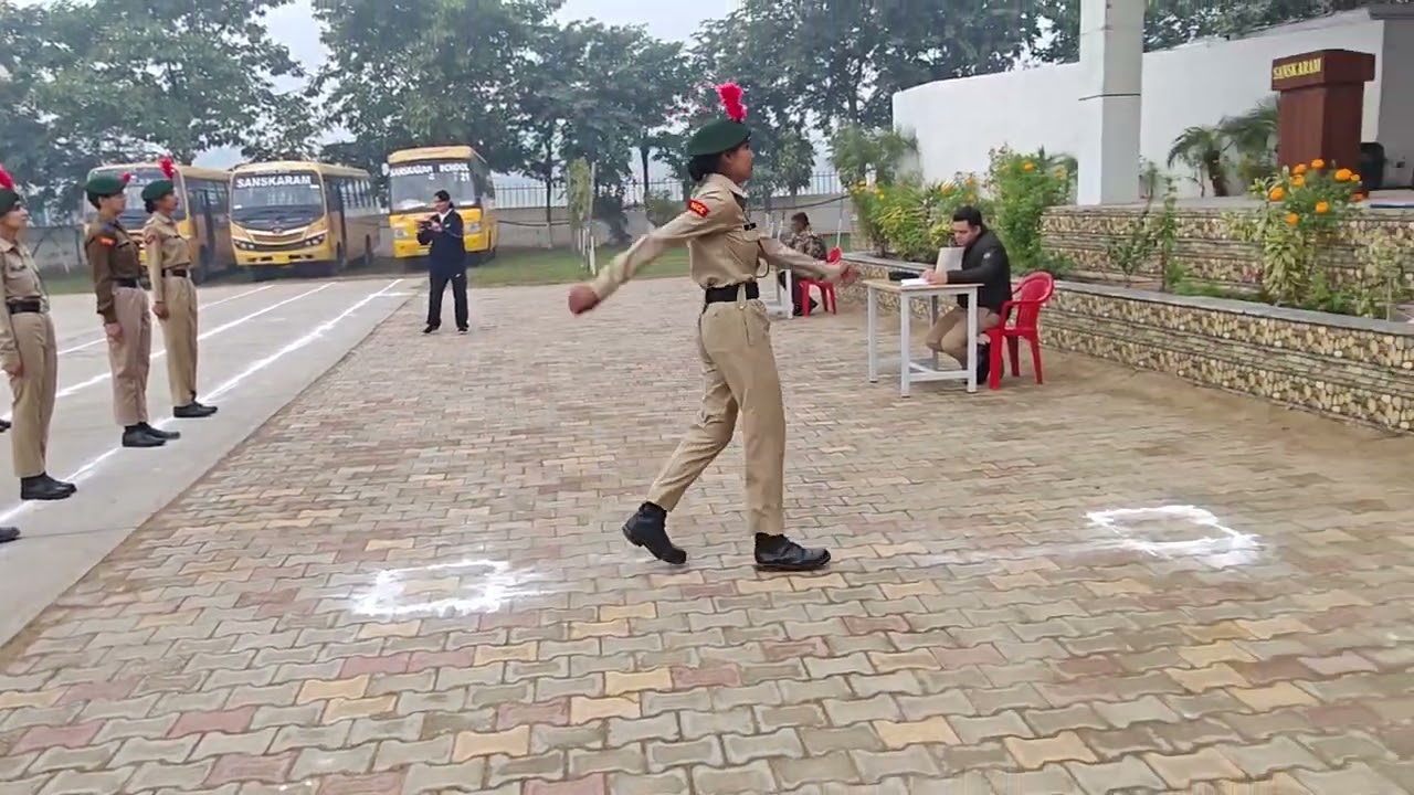 Dill Performance present by NCC cadet girls team