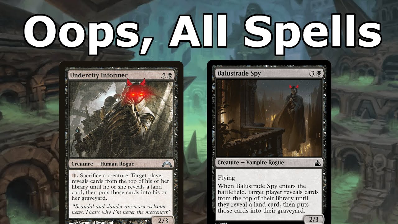 LEGACY'S FASTEST COMBO DECK!  Oops All Spells (Legacy MTG)