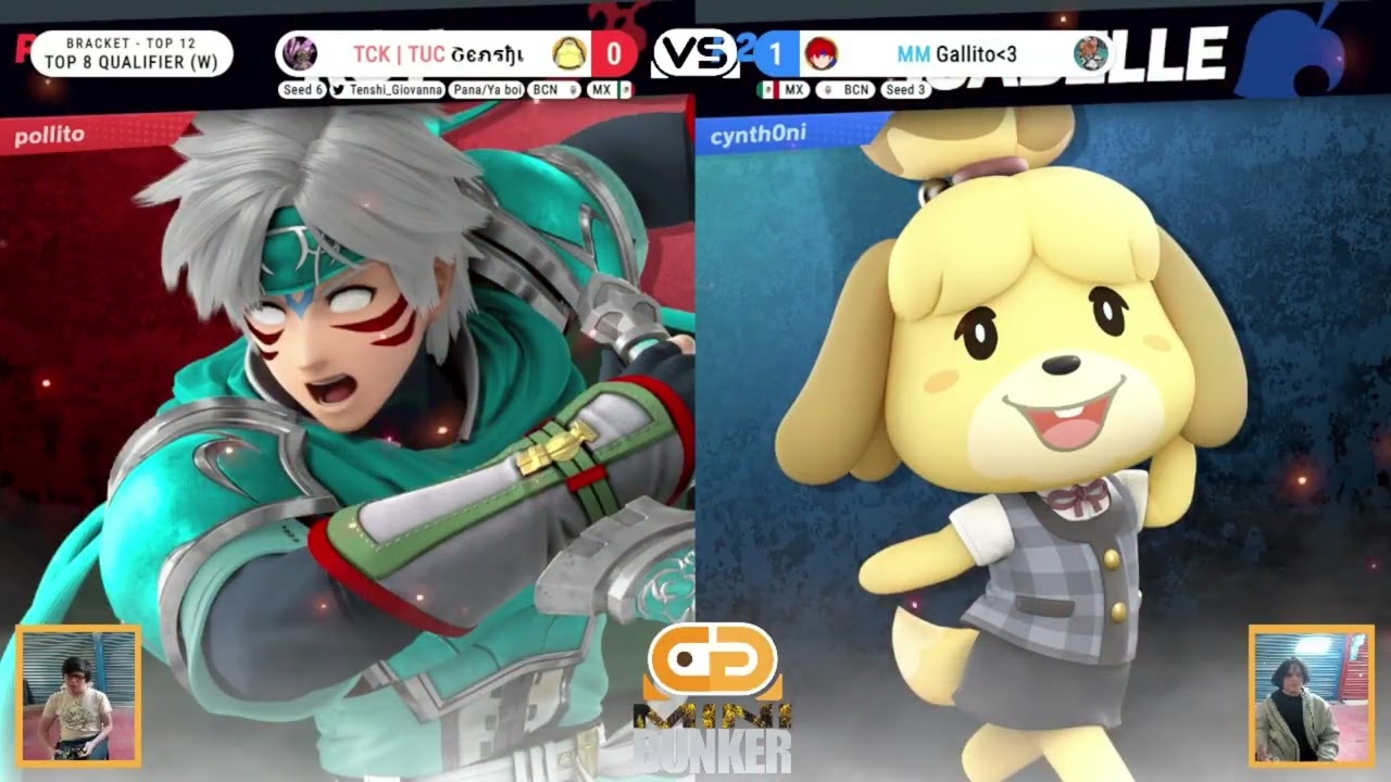CG mini Bunker #12 - Singles Bracket - Winners Round 1 - Gallito vs Tenshi