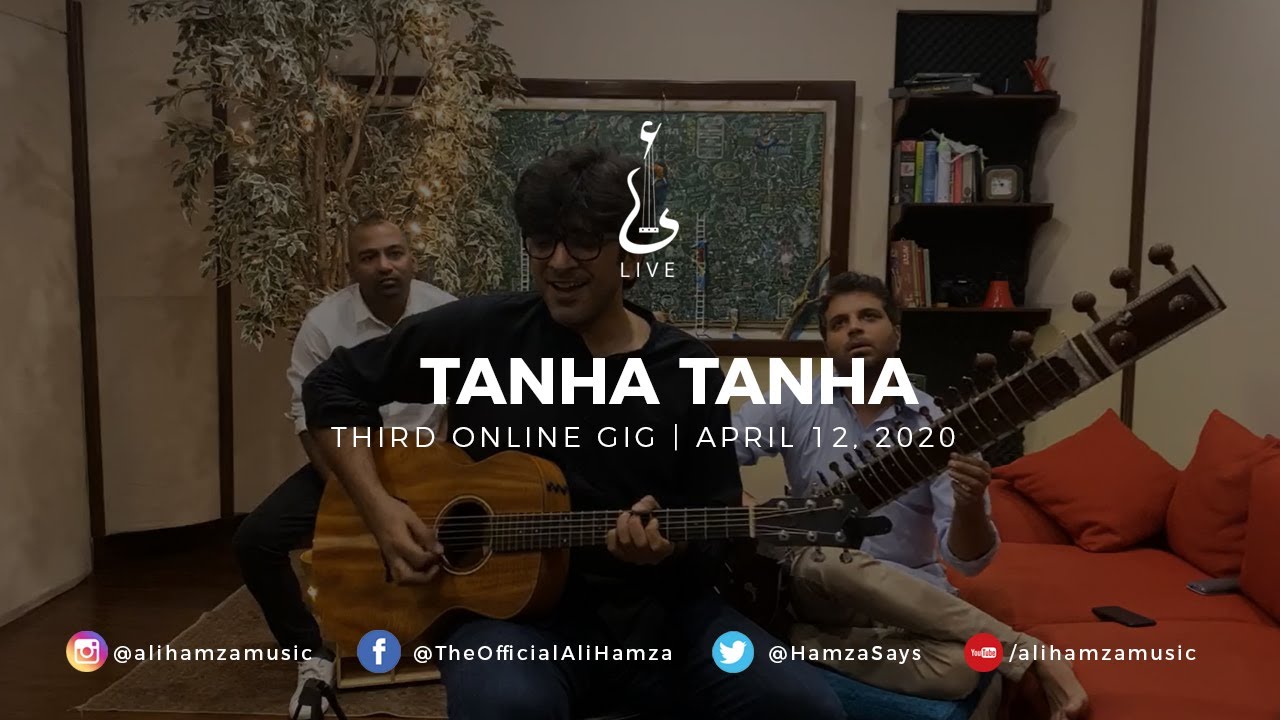 Ali Hamza | Tanha Tanha | Cover | Live