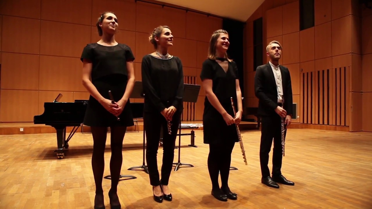 Quatuor Pelleas | Anže Rozman: Ventus | Flute Quartet