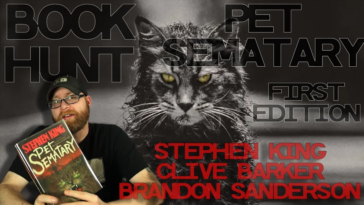 Book hunting for First Edition Hardbacks! Pet Sematary First Edition and how to recognize one!