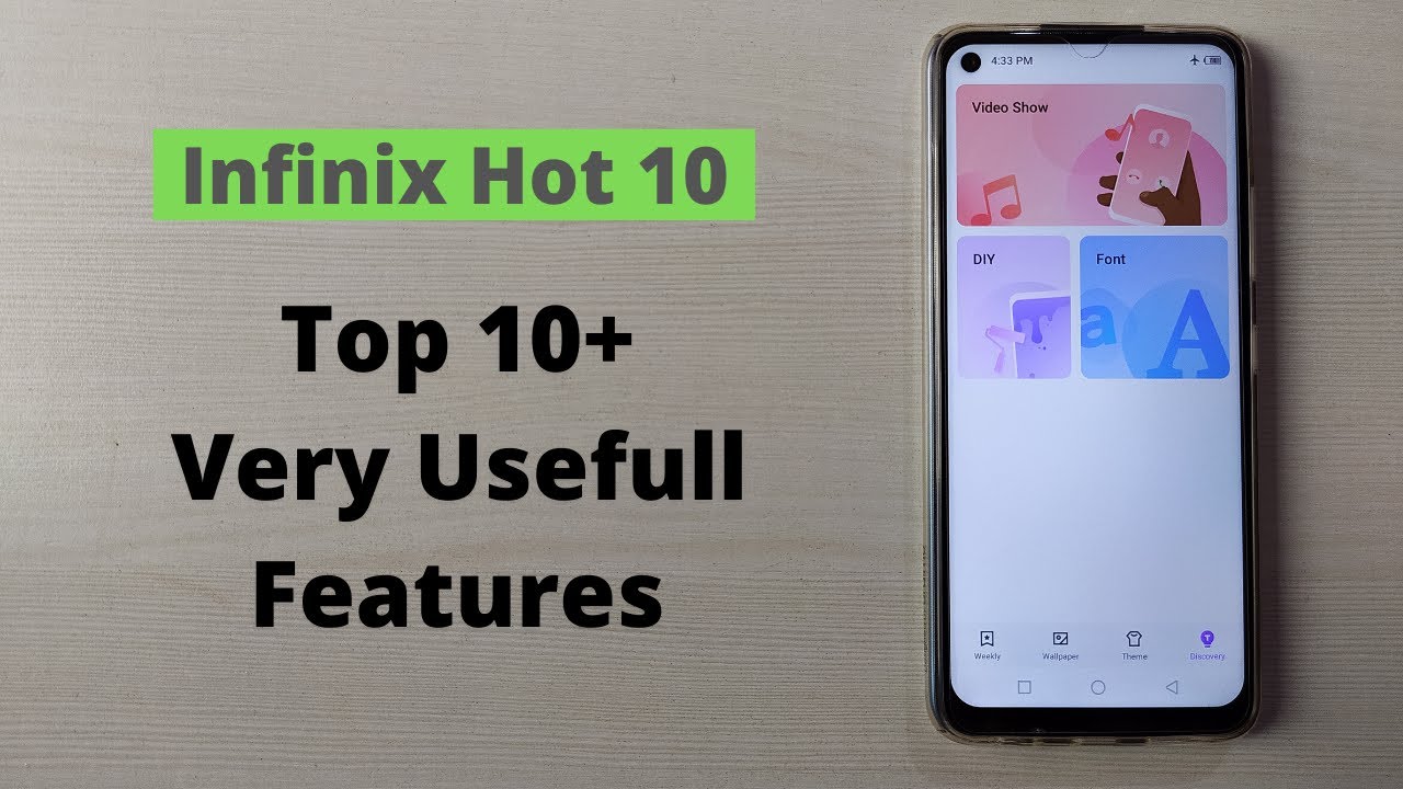 Infinix Hot 10 top 10+ hidden very usefull features - In Hindi
