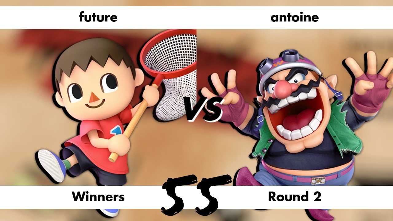 Maroon Mixups #55 - future (Villager, Kazuya) Vs. antoine (Wario) - Winners Round 2