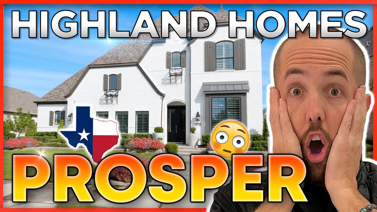Highland Homes Tour @ Windsong Ranch Prosper Texas | New Homes In Dallas TX