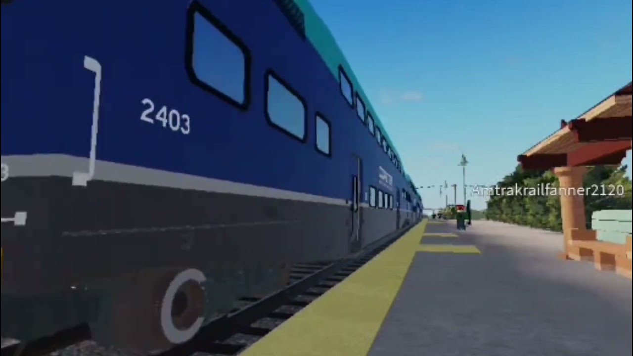 Railfanning at Carlsbad Village in Socal train sim
