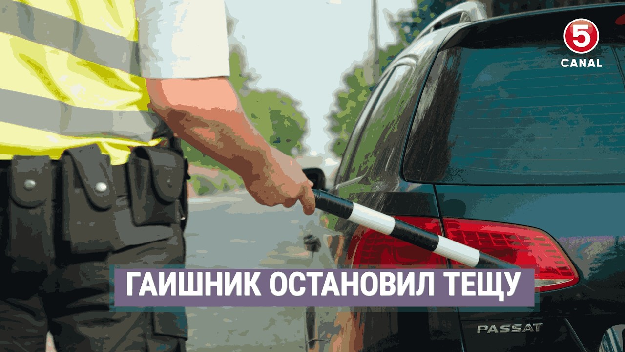 Гаишник остановил тёщу | Наши соседи