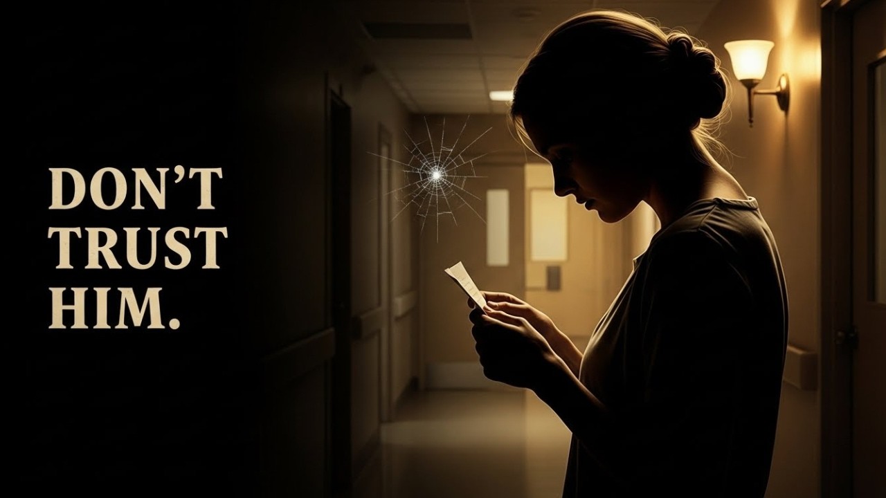 “The doctor passed me a note: ‘Don’t trust your husband.”