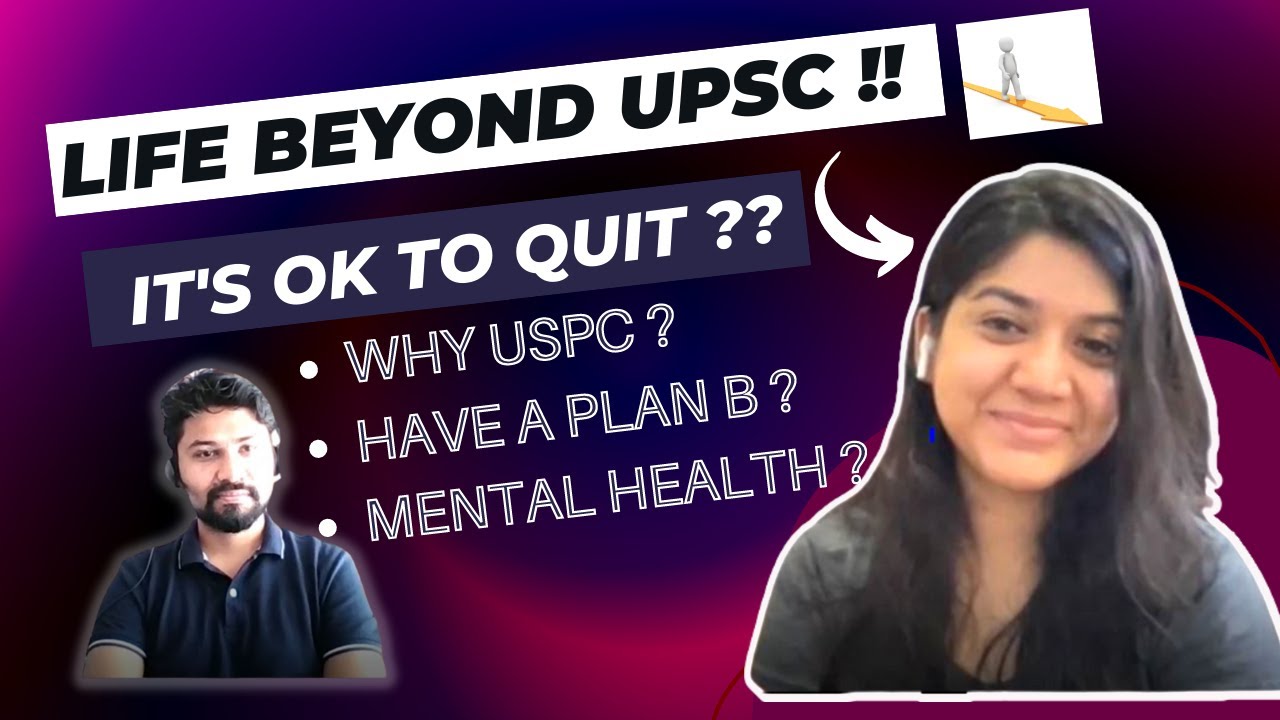 #MAD - Life Beyond #UPSC , Is it ok to Quit ?? Ft. @PragyaGupta