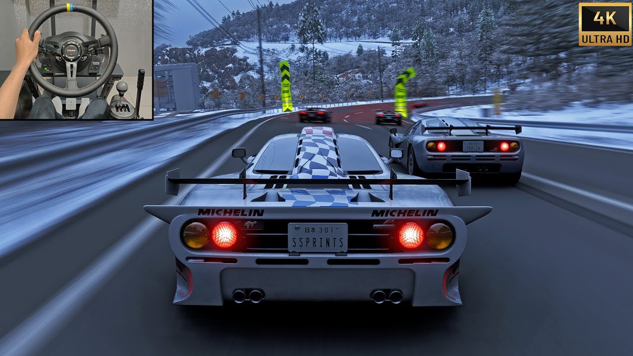 1430HP McLaren F1 GT VS Retro Supercars | Forza Horizon 6 Steering Wheel
