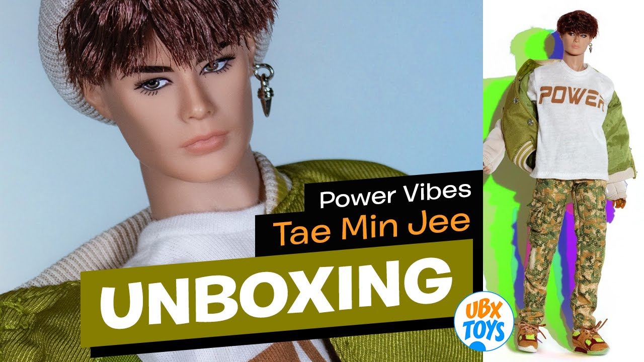 UNBOXING & REVIEW TAE MIN JEE (POWER VIBES) INTEGRITY TOYS (2022) The Monarchs Homme NEW Male Doll!