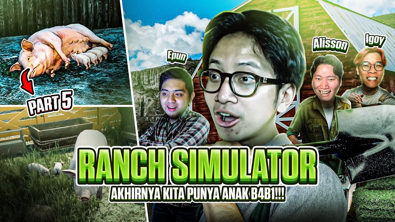 AKHIRNYA KITA PUNYA ANAK B4B1!!! - Ranch Simulator Indonesia Part 5