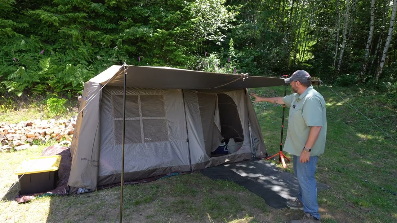 Spacious easy instant 2 room camping tent Naturehike