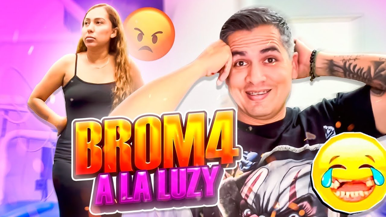 BROM4 A LA LUZY SALE MAL! SE P3L3AN Los hijos de su chicle bola
