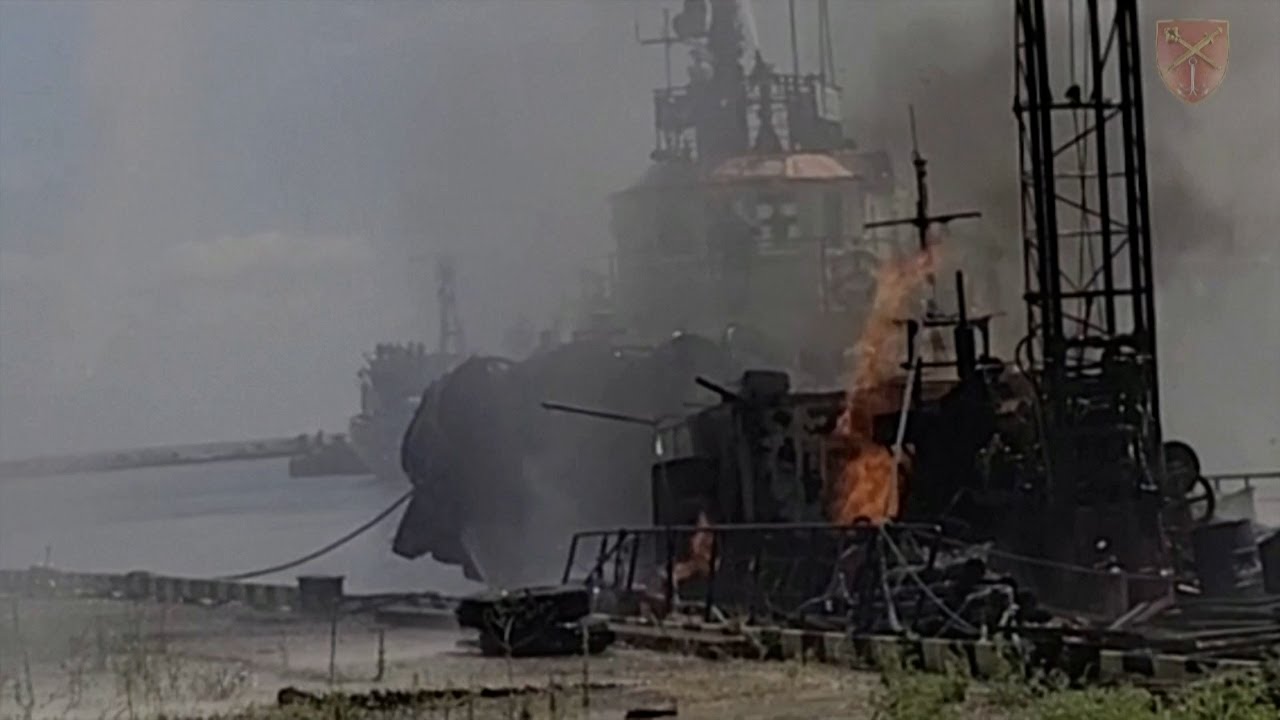 Bombardeo al puerto de Odesa