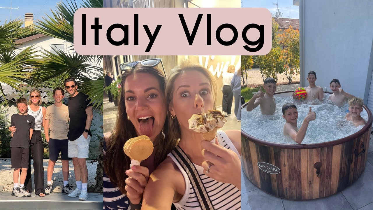COME TO LAKE GARDA WITH US - THE BOYS WERE GUTTED!! Kerry Whelpdale