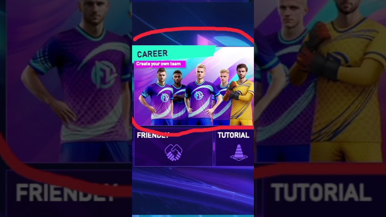 football league 2025 career mode is available #fifa #fifamobile